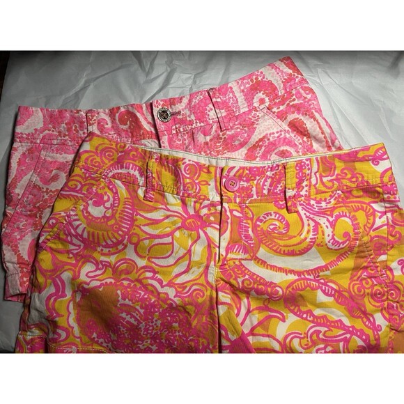 Lilly Pulitzer Women’s Shorts Size 4 The Walsh & The Callahan Lot of 2